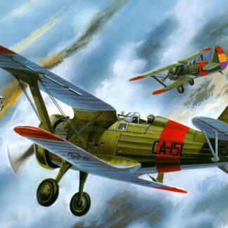 Polikarpov I-15 "Chaika" - 1/4 Scale - Plan